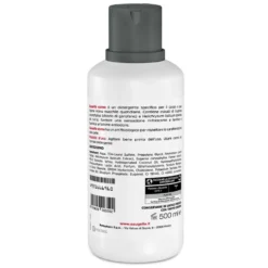 Saugella Uomo - Detergente Intimo pH Fisiologico con Garofano e Elicriso, 500ml