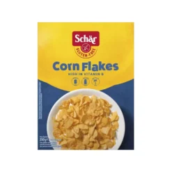 Schar Corn Flakes Fiocchi di mais per la colazione senza glutine e lattosio, 250 g