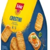 Schar Crostini - Fette di pane tostato senza glutine per gli antipasti, crostini Schar 175 g