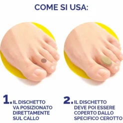 Scholl Cerotti Callifughi per Calli Duri Rimozione, 4 pezzi