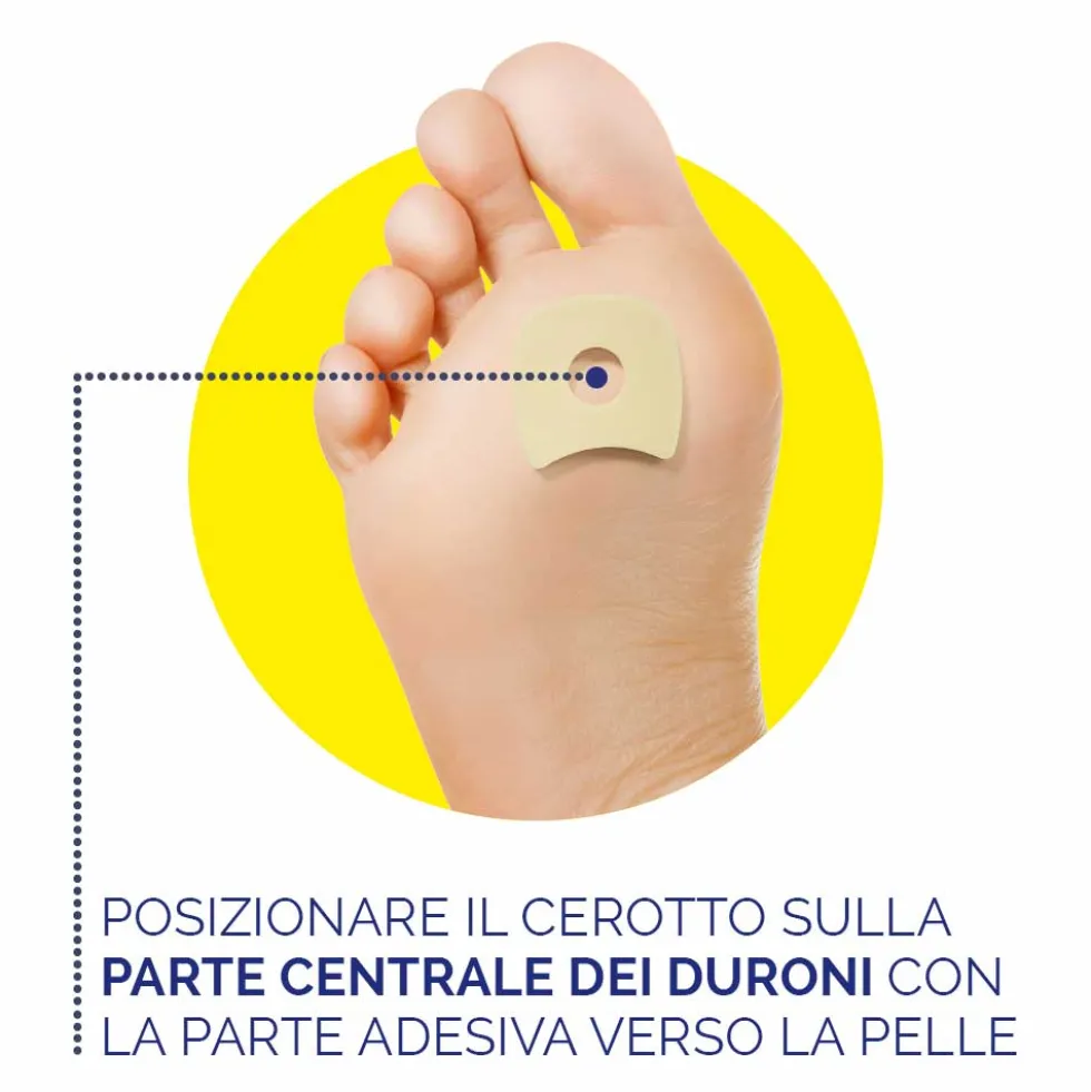 Scholl Cerotti Duroni in Lattice Protezione Sollievo Rapido, 4 pezzi