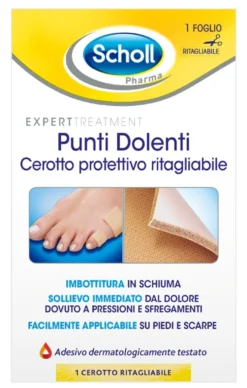 Scholl Cerotto Ritagliabile Calli e Duroni Protezione, 1 pezzo
