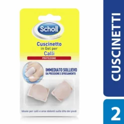 Scholl Cuscinetti Calli in Gel Protezione e Immediato Sollievo, 2 pezzi