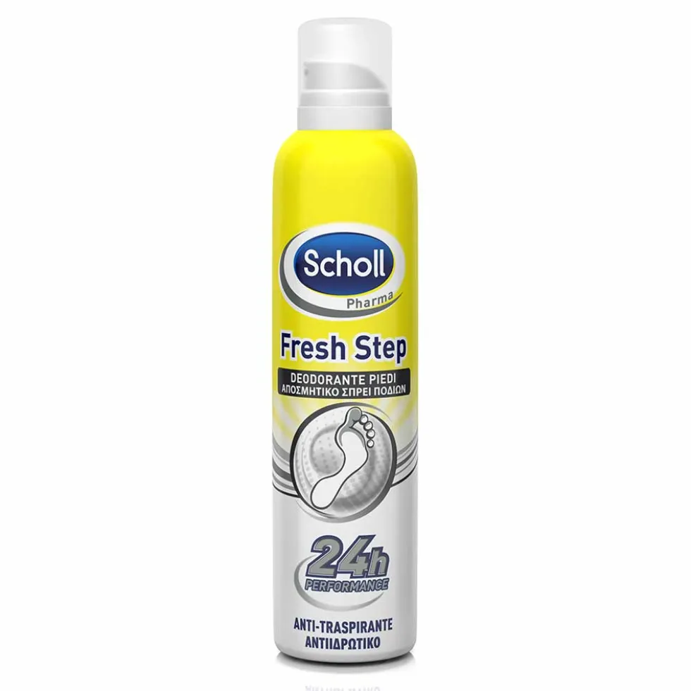 Scholl Fresh Step Deodorante Spray Piedi, 150ml