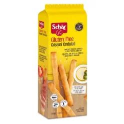 Schär Grissini ondulati - Grissini senza glutine e lattosio con olio extravergine, 150 g