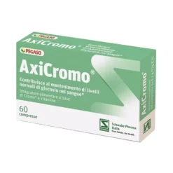 Schwabe Pharma Axicromo - Integratore per il metabolismo e i livelli di glucosio, 60 compresse