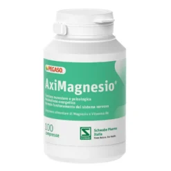 Schwabe Pharma Aximagnesio - Integratore alimentare per stanchezza e affaticamento, 100 compresse