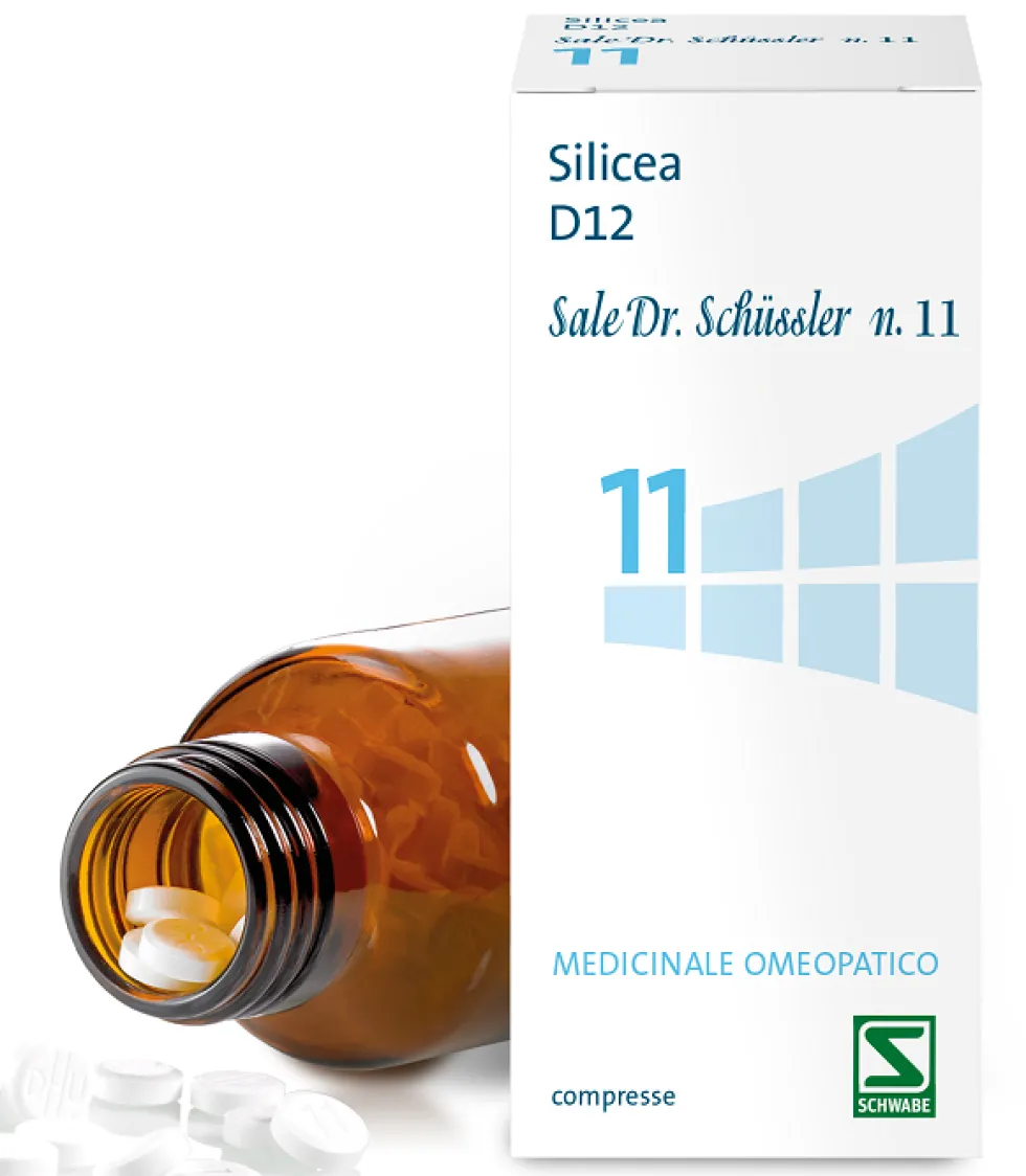 Schwabe Pharma Sali Dr. Schüssler - Silicea D12 Sale Dr. Schüssler N.11 (acido silicico), 200 Compresse