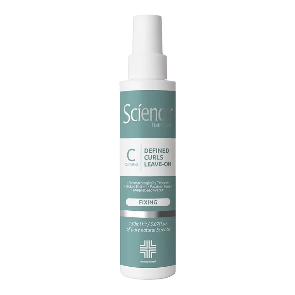 Science Fissante Ricci Definiti Leave-In per Capelli Ricci Indisciplinati, 150ml