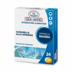 Seaband P6 Nausea Control Caramelle Allo Zenzero Integratore 24 Caramelle