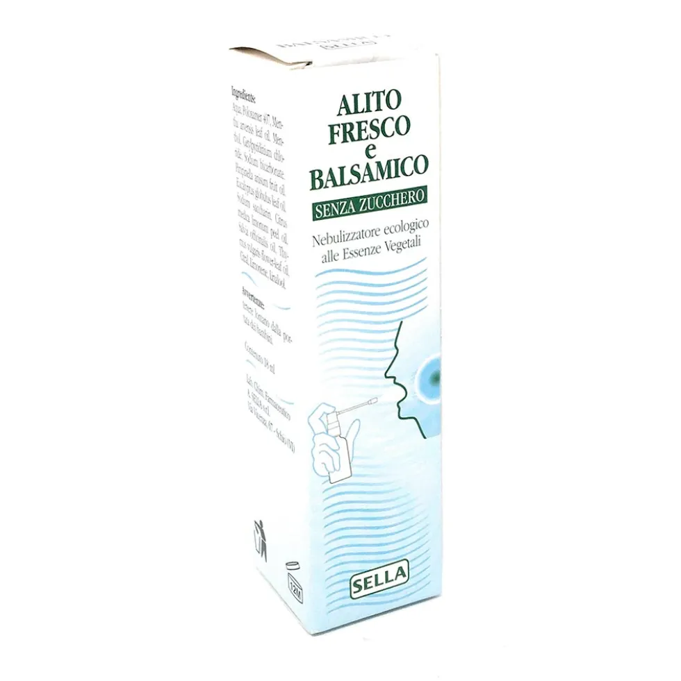 Sella Alito Fresco E Balsamico Spray Senza Zucchero, 18ml