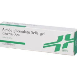 Sella Amido Glicerolato - Gel emolliente per la secchezza, 30ml