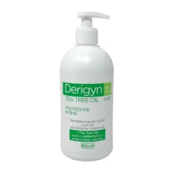 Sella Derigyn Tea Tree Oil Fast pH 3,5 - Detergente intimo ad azione antibatterica, 500 ml