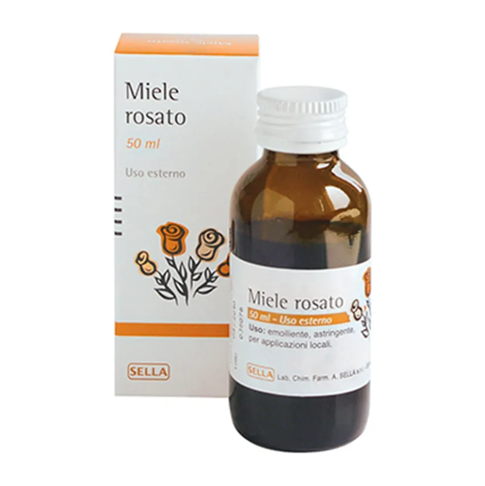 Sella Miele Rosato Soluzione in caso di Mughetto, 50ml