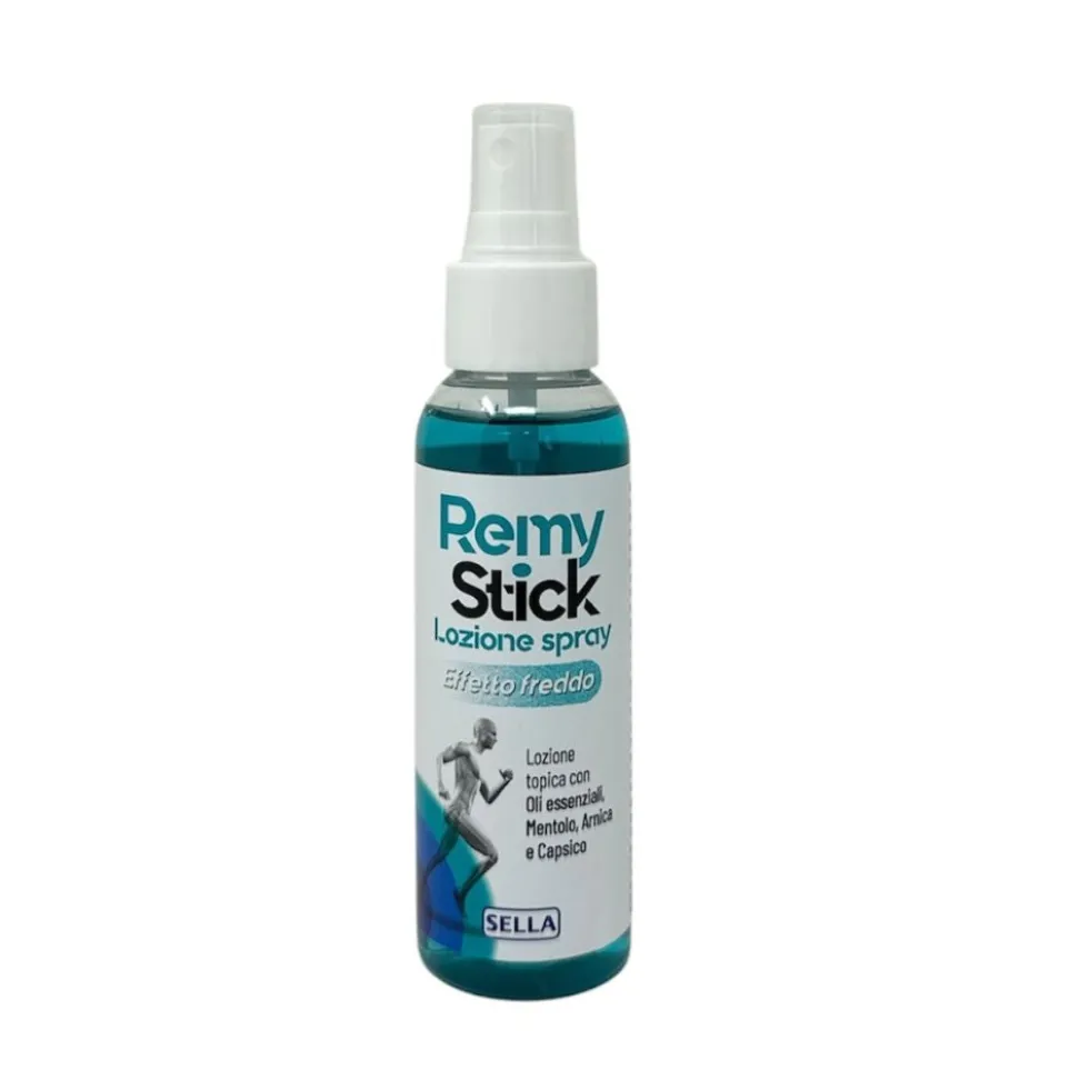 Sella RemyStick - Lozione Spray Effetto Freddo Muscoli e Articolazioni, 100ml
