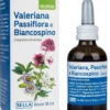Sella Valeriana Passiflora e Biancospino - Integratore alimentare in gocce per il sonno, 30 ml