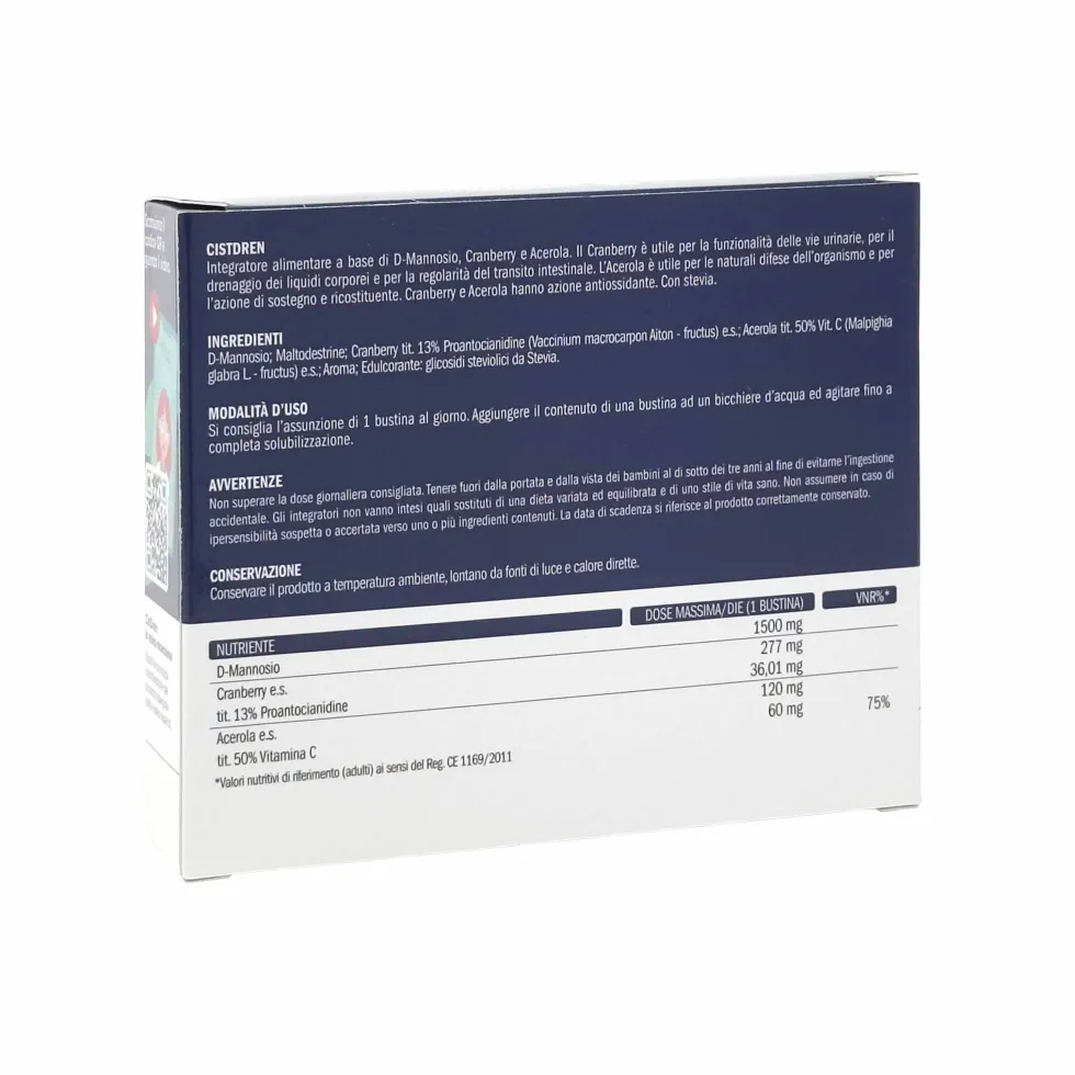 Semprefarmacia Essentials CistDren Integratore per le Vie Urinarie, 14 Bustine