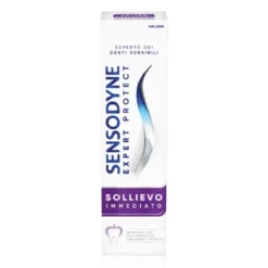 Sensodyne Expert Protect - Sollievo Immediato Dentifricio Denti Sensibili Gusto Menta Delicata, 75ml