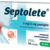 Septolete Aroma Eucalipto 3 Mg/1 Mg Pastiglie 16 Pastiglie In Blister Pvc/Pe/Pvdc/Al