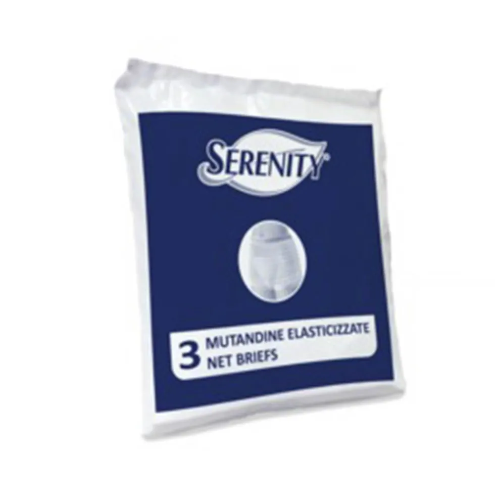 Serenity Mutande A Rete Taglia M, 3 Mutande