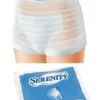 Serenity Mutandina a rete XXL - Slip elastico lavabile per il fissaggio dei pannoloni, 3 pezzi