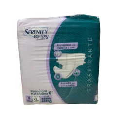 Serenity Soft Dry - Sensitive Pannolone Mutandina Taglia XL Maxi, 15 pannoloni