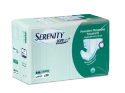 Serenity Softdry Super - Pannolone Softdry large per l'incontinenza, 30 pezzi