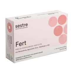 Sestre Fert Concepimento Integratore Fertilità Femminile, 60 Compresse