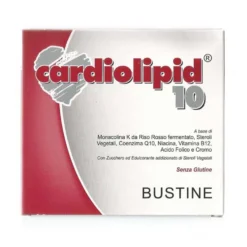 Shedir Pharma Cardiolipid 10 - Integratore alimentare per il colesterolo alto, 20 bustine da 4 g