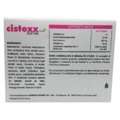 Shedir Pharma Cistexx Integratore Alimentare 14 Bustine Da 3,5 g