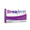 Shedir Pharma Dreaferrin - Integratore di ferro e lattoferrina per l'energia, 30 capsule
