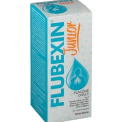 Shedir Pharma Flubexin Junior - Sciroppo bambini per le vie respiratorie, 150 ml