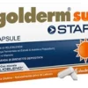 Shedir Pharma Golderm Sun Start - Integratore solare e antiossidante per la pelle, 30 capsule