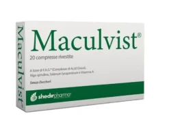 Shedir Pharma Maculvist - Integratore Maculvist per la capacità visiva, 20 compresse
