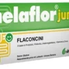 Shedir Pharma Melaflor Junior - Complemento alimentare Melaflor Junior per la flora, 12 flaconcini