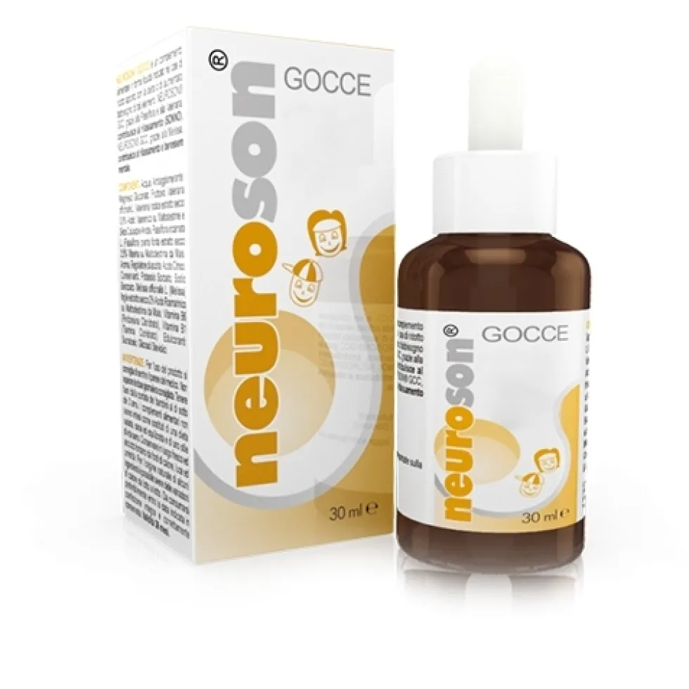 Shedir Pharma Neuroson - Integratore per il sonno gocce pediatriche, 30 ml