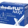 Shedir Pharma Shedirflu 600 Naxx - Integratore per le secrezioni bronchiali e la gola, 20 bustine