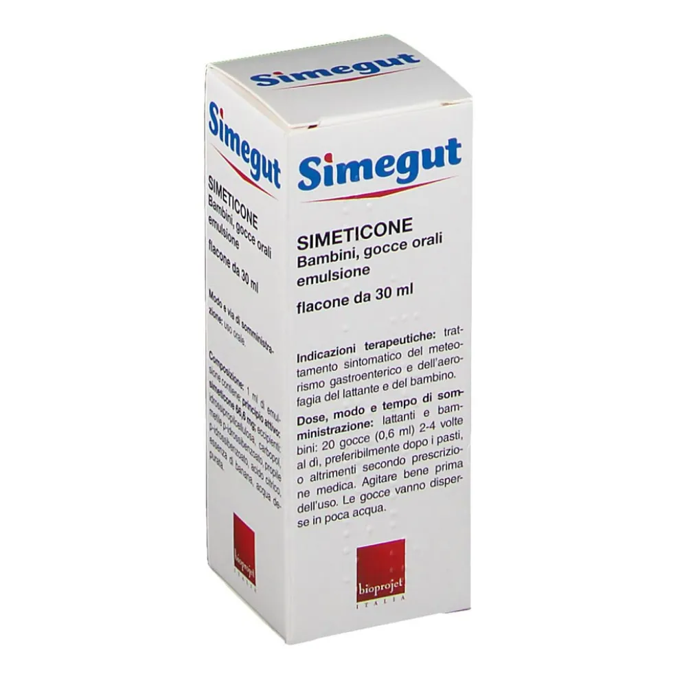 Simegut Bambini Gocce Orale, Emulsione Flacone Da 30 Ml
