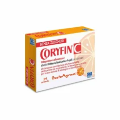 SIT Coryfin C Senza Zuccheri Integratore Ricostituente, 24 Caramelle
