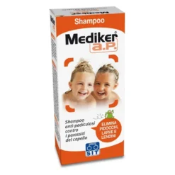 SIT Mediker A.P. Shampoo Anti Pediculosi per Pidocchi Larve e Lendini, 100ml