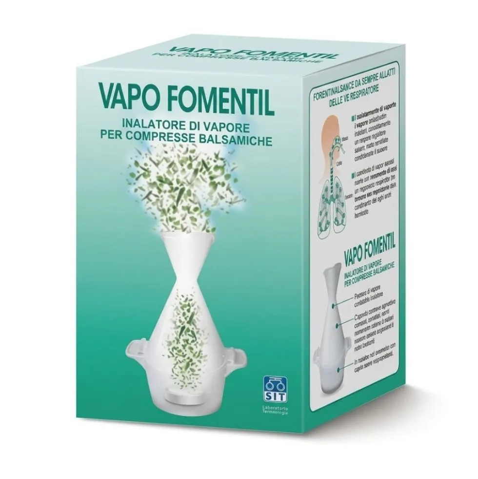 Sit Vapo Fomentil - Sit inalatore di vapore le compresse balsamiche, 1 pezzo