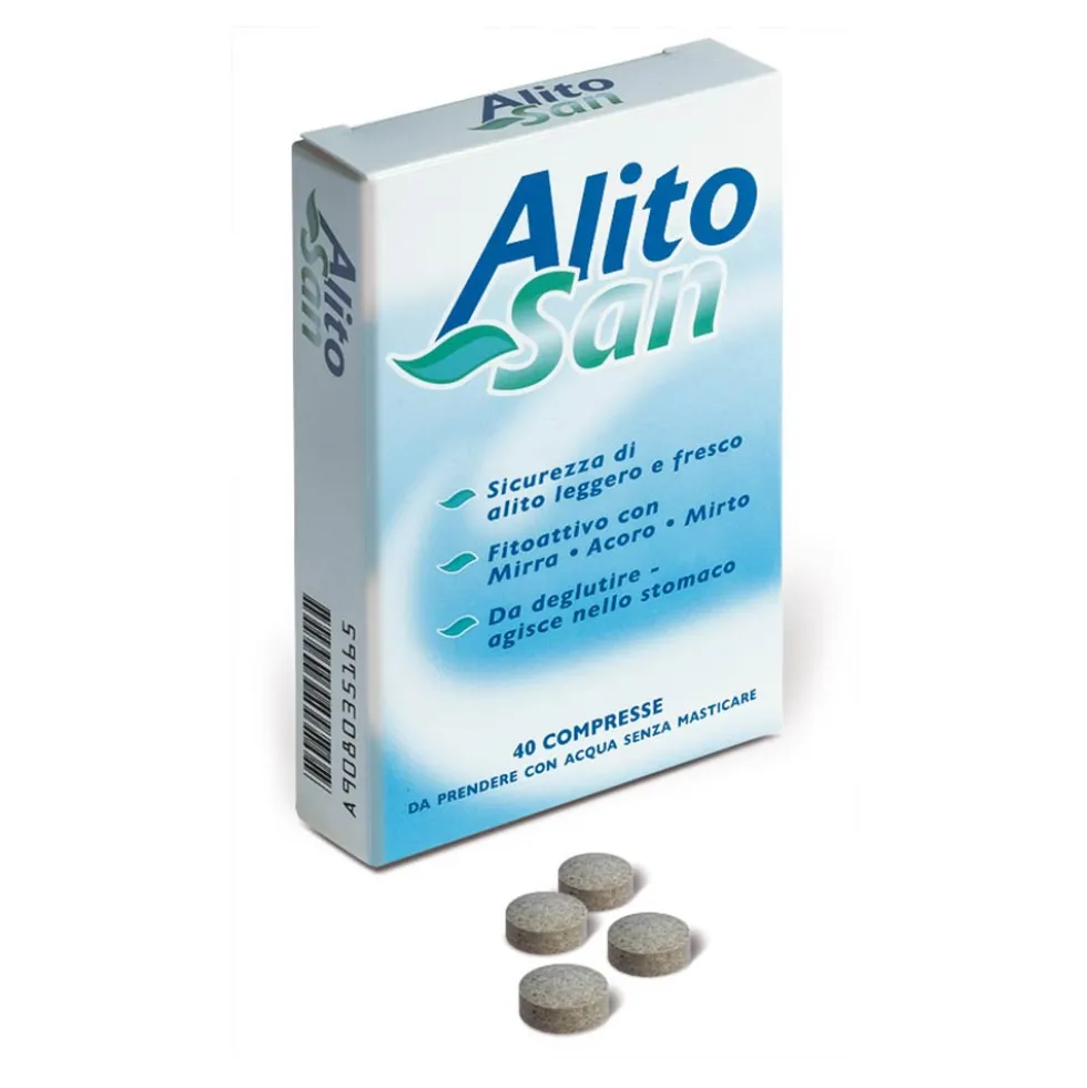 Sixtem Life Alitosan compresse per l'Alitosi, 40 Compresse