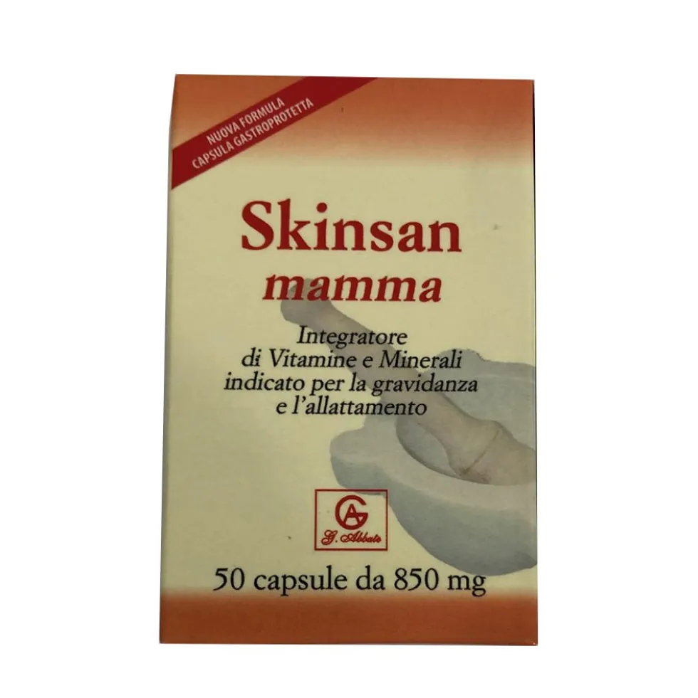 Skinsan Mamma Integratore Alimentare, 50 Capsule