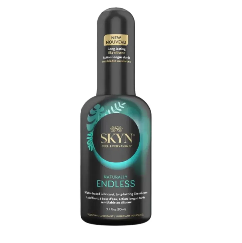 Skyn Naturally Endless - Gel lubrificante intimo per la secchezza e il comfort, 80 ml