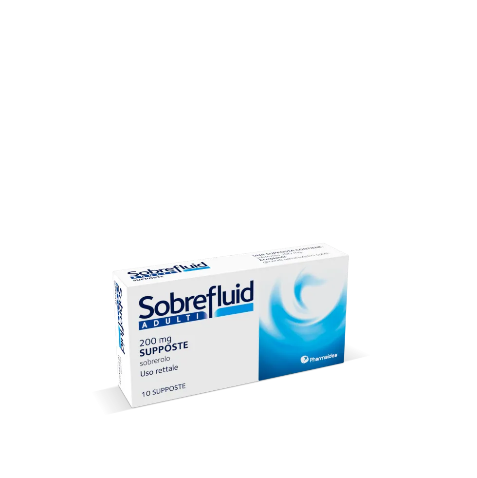 Sobrefluid Adulti 200 Mg Supposte 10 Supposte