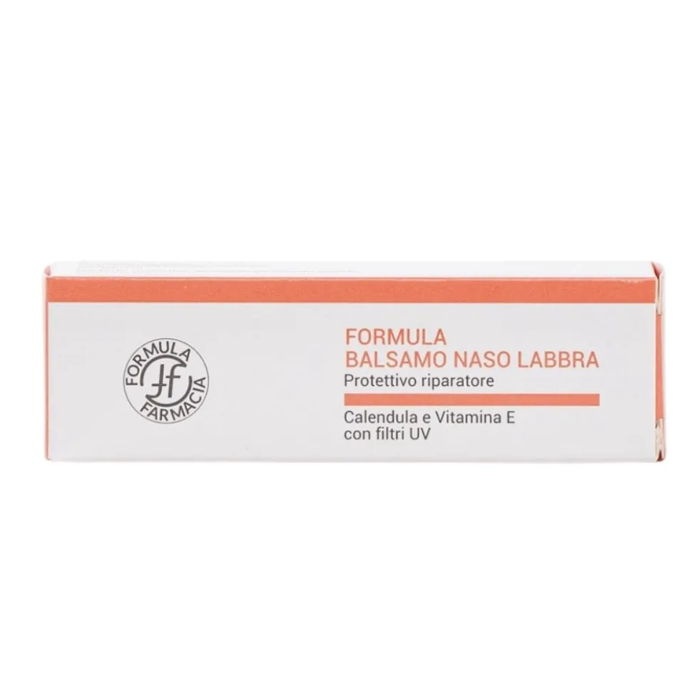 So.farma.morra Balsamo naso labbra - Balsamo protettivo e riparatore per la secchezza, 10 ml