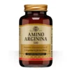 Solgar Amino Arginina 500 - Integratore di L-arginina per la circolazione, 50 capsule vegetali