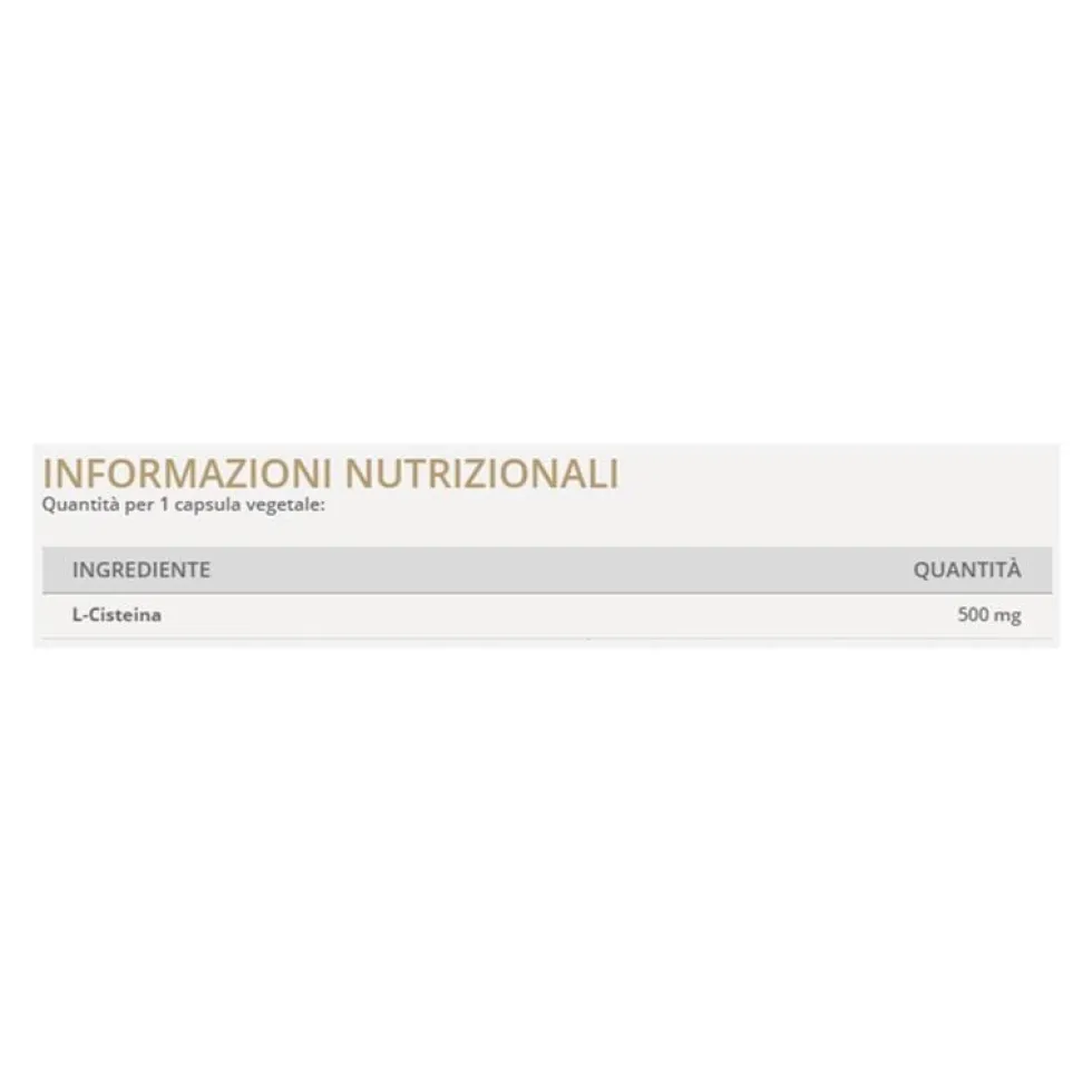 Solgar Amino Cisteina 500 Integratore Alimentare, 30 Capsule Vegetali