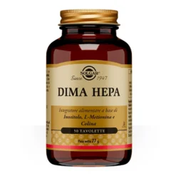 Solgar Dima Hepa - Integratore per la funzione epatica e il metabolismo lipidico, 50 tavolette