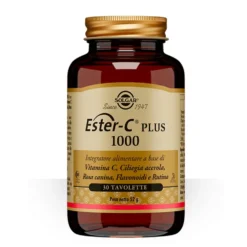 Solgar Ester-C Plus 1000 - Integratore di vitamina C per le difese immunitarie, 30 tavolette